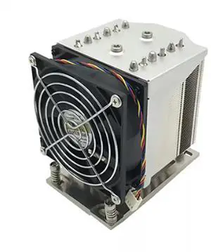 for AMD SP3 4U-P42 280W CPU Cooler, 6 Heat Pipes, Copper Base, 61CFM Airflow, 125.4mm Height for AMD SP3 Processors for AMD SP3 4U-P42 280W CPU Cooler, 6 Heat Pipes, Copper Base, 61CFM Airflow, 125.4mm Height for AMD SP3 Processors