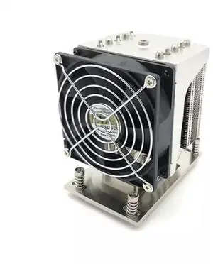 AMD SP3 4U-P41 280W CPU Cooler, 5 Heat Pipes, Copper Base, 61CFM Airflow, 125.4mm Height for AMD SP3 Processors AMD SP3 4U-P41 280W CPU Cooler, 5 Heat Pipes, Copper Base, 61CFM Airflow, 125.4mm Height for AMD SP3 Processors
