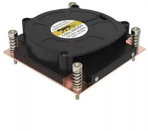 V12 1700 125W Ultra-Thin CPU Cooler, Vapor Chamber + Copper Fins, 80mm High-Performance PWM Fan, 13.5mmHO Static Pressure, 28mm Height for Intel LGA1700/1851 (12th-14th Gen & Ultra Series) 1U/SFF Ser V12 1700 125W Ultra-Thin CPU Cooler, Vapor Chamber + Copper Fins, 80mm High-Performance PWM Fan, 13.5mmHO Static Pressure, 28mm Height for Intel LGA1700/1851 (12th-14th Gen & Ultra Series) 1U/SFF Ser