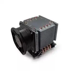 Intel LGA 7529 3U Active Server CPU Cooler C3 570W TDP, 80mm PWM Blower, Aluminum Stacked Fins with Direct-Contact Heat Pipes Intel LGA 7529 3U Active Server CPU Cooler C3 570W TDP, 80mm PWM Blower, Aluminum Stacked Fins with Direct-Contact Heat Pipes