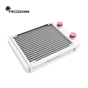 SR-L120 Aluminum Water Cooling Radiator G1/4 Threaded Ports, Dense 17-FPI Wave Fins, for PC & Industrial Cooling SR-LPZJ120 (with G1/4 threaded port, white) SR-L120 Aluminum Water Cooling Radiator G1/4 Threaded Ports, Dense 17-FPI Wave Fins, for PC & Industrial Cooling SR-LPZJ120 (with G1/4 threaded port, white)