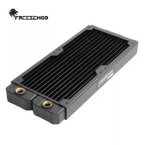 TSRP-TW240 PC Water Cooling Radiator 14 Flat Tubes, Copper Fins, 2 x 120mm Fan Support TSRP-TW240 PC Water Cooling Radiator 14 Flat Tubes, Copper Fins, 2 x 120mm Fan Support