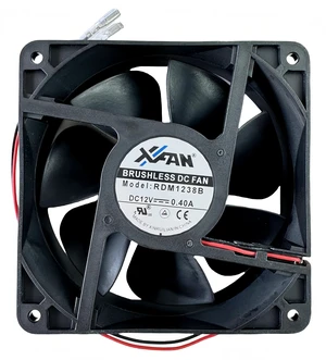 for RDM1238B Chassis Cooling Fan DC12V 0.40A 120mm 12038 120×120×38mm 2 Wire Brushless Inverter Cooling Fan for RDM1238B Chassis Cooling Fan DC12V 0.40A 120mm 12038 120×120×38mm 2 Wire Brushless Inverter Cooling Fan