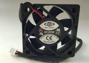 DF1205SH Axial Cooling Fan DC 12V, 50×50×15mm (5015 Size), 0.18A, 2-Wire, for Chassis/Industrial PC/Small Device Cooling DF1205SH Axial Cooling Fan DC 12V, 50×50×15mm (5015 Size), 0.18A, 2-Wire, for Chassis/Industrial PC/Small Device Cooling