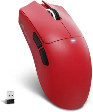 ATTACK SHARK X11SE Ultra-Light Wireless Gaming Mouse | Tri-Mode BT5.2 / 2.4G / Type-C Wired, PixArt PAW3311 Sensor, 22K DPI, 5 Programmable Buttons, Gaming Mouse for PC Laptop Mac Red ATTACK SHARK X11SE Ultra-Light Wireless Gaming Mouse | Tri-Mode BT5.2 / 2.4G / Type-C Wired, PixArt PAW3311 Sensor, 22K DPI, 5 Programmable Buttons, Gaming Mouse for PC Laptop Mac Red
