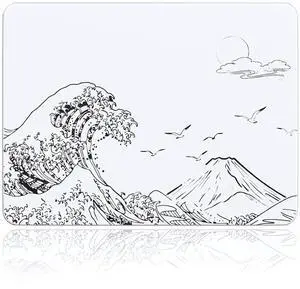 ATTACK SHARK CM05SE Tempered Glass Gaming Mousepad, Nano-Textured Ultra Smooth Surface, Precise Speed Control for Gaming & Office, 16.1" L x 12.2" W ATTACK SHARK CM05SE Tempered Glass Gaming Mousepad, Nano-Textured Ultra Smooth Surface, Precise Speed Control for Gaming & Office, 16.1" L x 12.2" W