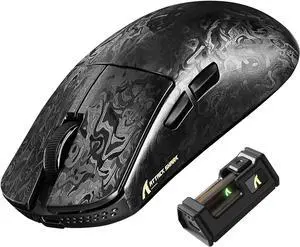 ATTACK SHARK R11 Ultra 8K Wireless Gaming Mouse, Carbon Fiber Shell, PAW3950MAX 42K DPI, 49g Superlight Tri-Mode Ergonomic Mouse ATTACK SHARK R11 Ultra 8K Wireless Gaming Mouse, Carbon Fiber Shell, PAW3950MAX 42K DPI, 49g Superlight Tri-Mode Ergonomic Mouse