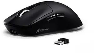 ATTACK SHARK X3 Lightweight Tri-Mode Wireless Gaming Mouse, 2.4G Bluetooth USB-C Wired, PAW3395 Sensor, 26K DPI, Kailh GM8.0 Switch, 5 Programmable Buttons for PC & Mac ATTACK SHARK X3 Lightweight Tri-Mode Wireless Gaming Mouse, 2.4G Bluetooth USB-C Wired, PAW3395 Sensor, 26K DPI, Kailh GM8.0 Switch, 5 Programmable Buttons for PC & Mac