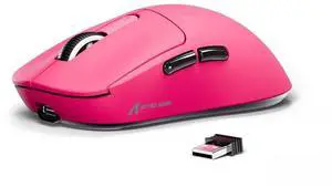 ATTACK SHARK X3 Lightweight Tri-Mode Wireless Gaming Mouse, 2.4G Bluetooth USB-C Wired, PAW3395 Sensor, 26K DPI, Kailh GM8.0 Switch, 5 Programmable Buttons for PC & Mac White Berry Red ATTACK SHARK X3 Lightweight Tri-Mode Wireless Gaming Mouse, 2.4G Bluetooth USB-C Wired, PAW3395 Sensor, 26K DPI, Kailh GM8.0 Switch, 5 Programmable Buttons for PC & Mac White Berry Red