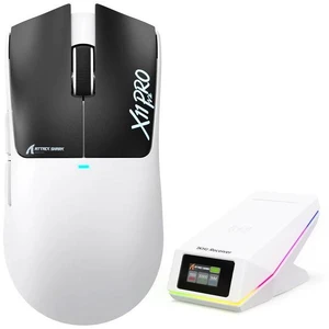 ATTACK SHARK X11 PRO V2 Tri-Mode Wireless Gaming Mouse with Magnetic RGB TFT Display Charging Dock, 66g Ultra-Lightweight, PAW3315 Sensor, 30000 DPI, 1000Hz Polling, Programmable for PC & Mac ATTACK SHARK X11 PRO V2 Tri-Mode Wireless Gaming Mouse with Magnetic RGB TFT Display Charging Dock, 66g Ultra-Lightweight, PAW3315 Sensor, 30000 DPI, 1000Hz Polling, Programmable for PC & Mac