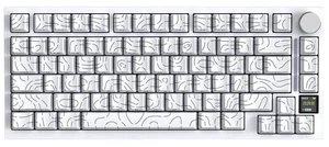 ATTACK SHARK X820 Ultra 75% Wireless Mechanical Gaming Keyboard, Smart TFT Display & Metal Knob, Hot-Swappable Shark Switch, Gasket Mount, Tri-Mode 2.4G/Bluetooth/USB-C, RGB, 4000mAh Battery ATTACK SHARK X820 Ultra 75% Wireless Mechanical Gaming Keyboard, Smart TFT Display & Metal Knob, Hot-Swappable Shark Switch, Gasket Mount, Tri-Mode 2.4G/Bluetooth/USB-C, RGB, 4000mAh Battery