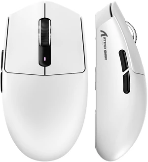 ATTACK SHARK G3 59g Lightweight Gaming Mouse, PAW3311 25K DPI, Tri-Mode Wireless, 1000Hz Polling Rate, BK52820 Chip, 500mAh Battery White ATTACK SHARK G3 59g Lightweight Gaming Mouse, PAW3311 25K DPI, Tri-Mode Wireless, 1000Hz Polling Rate, BK52820 Chip, 500mAh Battery White
