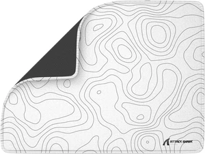 ATTACK SHARK CM02SE Gaming Mouse Pad, Medium 16.14 x 12.20 x 0.16 in, High-Density Fiber Surface, Low-Friction Smooth Control, 4mm Natural Rubber Base, Non-Slip, Micro-Knit Stitched Edges ATTACK SHARK CM02SE Gaming Mouse Pad, Medium 16.14 x 12.20 x 0.16 in, High-Density Fiber Surface, Low-Friction Smooth Control, 4mm Natural Rubber Base, Non-Slip, Micro-Knit Stitched Edges