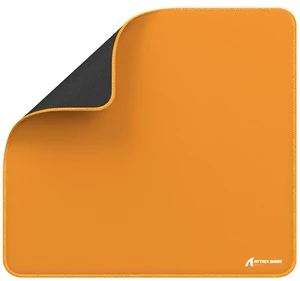 ATTACK SHARK CM02 Gaming Mouse Pad, 17.72 x 15.75 x 0.16 in, High-Density Fiber Surface, Low Friction, 4mm Non-Slip Natural Rubber Base, Micro-Knit Stitched Edges Orange ATTACK SHARK CM02 Gaming Mouse Pad, 17.72 x 15.75 x 0.16 in, High-Density Fiber Surface, Low Friction, 4mm Non-Slip Natural Rubber Base, Micro-Knit Stitched Edges Orange
