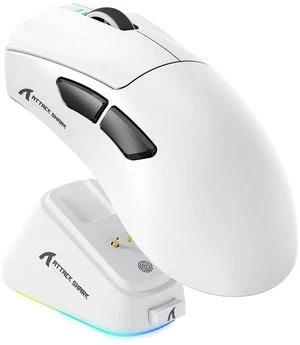 ATTACK SHARK V3 PRO Wireless Gaming Mouse, 25K DPI PAW3311 Sensor, 1000Hz Polling Rate, 62g Lightweight, Tri-Mode, 500mAh Battery, RGB Charging Dock, 100M Clicks ATTACK SHARK V3 PRO Wireless Gaming Mouse, 25K DPI PAW3311 Sensor, 1000Hz Polling Rate, 62g Lightweight, Tri-Mode, 500mAh Battery, RGB Charging Dock, 100M Clicks