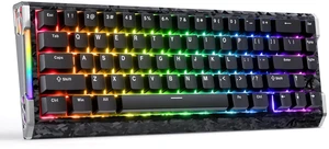 ATTACK SHARK R68HE 60% Wired RT 8K Mechanical RGB TKL Gaming Keyboard-Black ATTACK SHARK R68HE 60% Wired RT 8K Mechanical RGB TKL Gaming Keyboard-Black