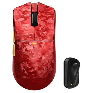 ATTACK SHARK X11 Ultra Wireless Gaming Mouse, PAW3950MAX 42K DPI, Dual 8K Polling Rate, 63g Carbon Fiber, Nordic 54L15, Tri-Mode 2.4G/Bluetooth/Wired, 500mAh Red ATTACK SHARK X11 Ultra Wireless Gaming Mouse, PAW3950MAX 42K DPI, Dual 8K Polling Rate, 63g Carbon Fiber, Nordic 54L15, Tri-Mode 2.4G/Bluetooth/Wired, 500mAh Red