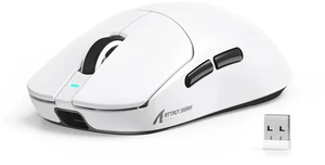 ATTACK SHARK X8SE Wireless Gaming Mouse, 55g Lightweight, PAW3311 25K DPI Sensor, 1000Hz Polling Rate, Tri-Mode Bluetooth/2.4G/Wired, 500mAh Battery, 80M Clicks White ATTACK SHARK X8SE Wireless Gaming Mouse, 55g Lightweight, PAW3311 25K DPI Sensor, 1000Hz Polling Rate, Tri-Mode Bluetooth/2.4G/Wired, 500mAh Battery, 80M Clicks White
