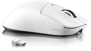 ATTACK SHARK X3 MAX Wireless Gaming Mouse, 49g Ultra Lightweight, PAW3950 42K DPI, Bluetooth 5.2, 2.4GHz, 200H Battery, 100M Clicks ATTACK SHARK X3 MAX Wireless Gaming Mouse, 49g Ultra Lightweight, PAW3950 42K DPI, Bluetooth 5.2, 2.4GHz, 200H Battery, 100M Clicks