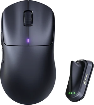 ATTACK SHARK F1 AIR 39g Ultra Lightweight Wireless Gaming Mouse, PAW3955MAX 60K DPI, Nordic 54L15, Dual 8K, Tri-Mode, 720H Battery, Web Driver Black ATTACK SHARK F1 AIR 39g Ultra Lightweight Wireless Gaming Mouse, PAW3955MAX 60K DPI, Nordic 54L15, Dual 8K, Tri-Mode, 720H Battery, Web Driver Black