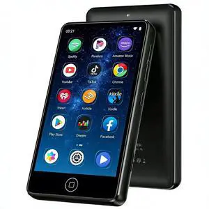 80GB MP3 Player with Bluetooth and WiFi, Android Spotify Music Player for Amazon Music,Pandora, Audible. 4.02" Touchscreen,Speaker,Supports Play Store,Up to 512GB 80GB MP3 Player with Bluetooth and WiFi, Android Spotify Music Player for Amazon Music,Pandora, Audible. 4.02" Touchscreen,Speaker,Supports Play Store,Up to 512GB