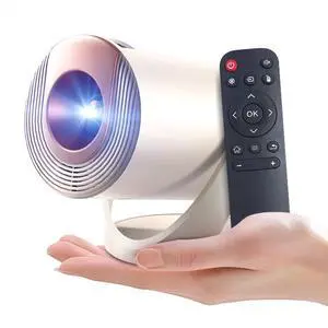 Mini Portable Projector with Wi-Fi 6 & Bluetooth Supports 4K/1080P, Android 11.0, 90° Rotatable, Auto Keystone, for Laptop/PC/Smartphone (Rose Gold) Mini Portable Projector with Wi-Fi 6 & Bluetooth Supports 4K/1080P, Android 11.0, 90° Rotatable, Auto Keystone, for Laptop/PC/Smartphone (Rose Gold)