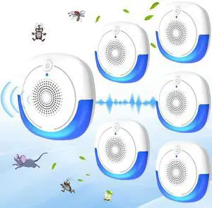 2026 Upgraded Ultrasonic Pest Repeller,6 Pack Indoor Pest Control for Roach, Rodent, Mouse, Bugs, Mosquito, Mice, Rat,Squirrel,Ant, Insect Repellent Ultrasonic Plug Ins for House Attic-2 Mode 2026 Upgraded Ultrasonic Pest Repeller,6 Pack Indoor Pest Control for Roach, Rodent, Mouse, Bugs, Mosquito, Mice, Rat,Squirrel,Ant, Insect Repellent Ultrasonic Plug Ins for House Attic-2 Mode