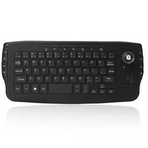 E30 2.4GHz Wire Less Keyboard with Trackball Mouse Scroll Scroll Wheel RC for Android TV Box Smart TV PC Notebook, 2.4GHz Battery Powered Keyboard for Office Home Theater Use, Black E30 2.4GHz Wire Less Keyboard with Trackball Mouse Scroll Scroll Wheel RC for Android TV Box Smart TV PC Notebook, 2.4GHz Battery Powered Keyboard for Office Home Theater Use, Black