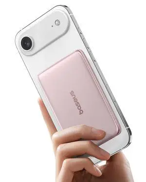 Picogo Power Bank, 0.3" Ultra Slim 5000mAh MagSafe Battery Pack, Upgraded CCC Certified and Polished Alloy Magnetic Portable Charger, Wireless Charger for iPhone 17/16/15/14/13/12 Picogo Power Bank, 0.3" Ultra Slim 5000mAh MagSafe Battery Pack, Upgraded CCC Certified and Polished Alloy Magnetic Portable Charger, Wireless Charger for iPhone 17/16/15/14/13/12