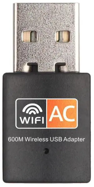 Dual-Band USB WiFi Adapter, Black - for Laptops and Desktops, Compatible with Windows, Mac, and Linux Dual-Band USB WiFi Adapter, Black - for Laptops and Desktops, Compatible with Windows, Mac, and Linux