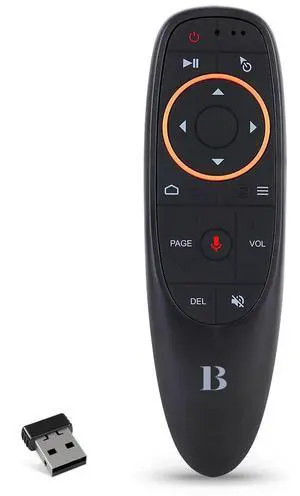Air Mouse Remote Control, Voice Remote 2.4G RF Wireless Remote Control with 6-Axis Gyroscope IR Learning, USB Air Mouse Remote for PC Smart TV Android TV Box HTPC Laptop Projector Android Windows Air Mouse Remote Control, Voice Remote 2.4G RF Wireless Remote Control with 6-Axis Gyroscope IR Learning, USB Air Mouse Remote for PC Smart TV Android TV Box HTPC Laptop Projector Android Windows