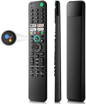 Replacement for Sony-TV-Voice-Remote-Control, Compatible with Sony Bravia XR/XBR/KD Series 4K/8K LED OLED Google/Android Smart TVs (1 Year Warranty) Replacement for Sony-TV-Voice-Remote-Control, Compatible with Sony Bravia XR/XBR/KD Series 4K/8K LED OLED Google/Android Smart TVs (1 Year Warranty)