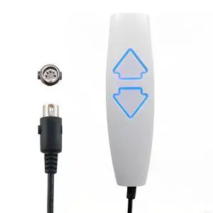 Lift Chair Remote Replacement, 5 Pin 2 Lighted Button Hand Control with 6Ft Cord for Power Lift Recliner Chairs Accessories, Recliner Control Replacement Parts Lift Chair Remote Replacement, 5 Pin 2 Lighted Button Hand Control with 6Ft Cord for Power Lift Recliner Chairs Accessories, Recliner Control Replacement Parts