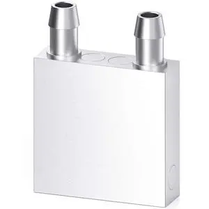 Aluminum Water Cooling Block, Liquid Water Cooler Heat Sink System for PC Computer CPU Graphics Radiator Heatsink Endothermic Head Silver(40mm x 40mm x 12mm) Aluminum Water Cooling Block, Liquid Water Cooler Heat Sink System for PC Computer CPU Graphics Radiator Heatsink Endothermic Head Silver(40mm x 40mm x 12mm)