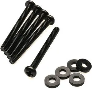 6-32 UNC Extra Long 1-1/2" (37mm) Computer Radiator Fan Screws Set for 25mm and 30mm Fans - 20 Screws and 20 Washers 6-32 UNC Extra Long 1-1/2" (37mm) Computer Radiator Fan Screws Set for 25mm and 30mm Fans - 20 Screws and 20 Washers