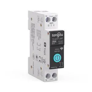 DIY 1P+N Smart Wi-Fi Switch, Work with Alexa and Google Assistant for Voice Control, 25A with Energy Monitor, Smart Life/Tuya APP Remote Control, Timer Functions, DIN Rail Mounted,FCC Certified DIY 1P+N Smart Wi-Fi Switch, Work with Alexa and Google Assistant for Voice Control, 25A with Energy Monitor, Smart Life/Tuya APP Remote Control, Timer Functions, DIN Rail Mounted,FCC Certified
