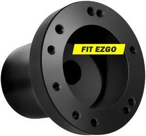 Golf Cart Steering Wheel Adapter, Steering Wheel Adapter Hub for EZGO TXT and EZGO RXV Golf Cart Models Golf Cart Steering Wheel Adapter, Steering Wheel Adapter Hub for EZGO TXT and EZGO RXV Golf Cart Models