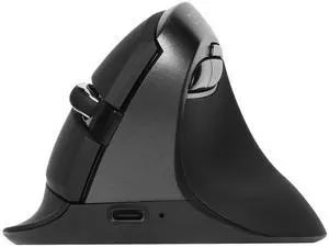 Wireless Ergonomic Mouse, Vertical Mouse for Small Hands, Silent Click Ergo Mouse, Up to 4000 DPI, 6 Buttons, Rechargeable, 2.4G/BT 5.2 Dual-Mode, Compatible with Laptop/PC (M618MINI-Iron Gray) Wireless Ergonomic Mouse, Vertical Mouse for Small Hands, Silent Click Ergo Mouse, Up to 4000 DPI, 6 Buttons, Rechargeable, 2.4G/BT 5.2 Dual-Mode, Compatible with Laptop/PC (M618MINI-Iron Gray)