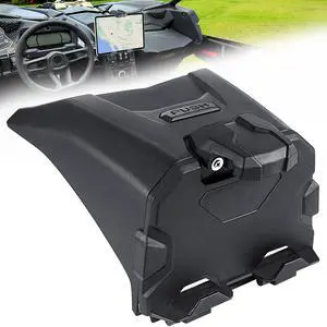 Maverick X3 Tablet Holder with Storage Box, GPS Mount Compatible with Can Am Maverick X3 2017-2025 UTV Center Console Stable Phone Holder Accessories Replacement for 715002874 Maverick X3 Tablet Holder with Storage Box, GPS Mount Compatible with Can Am Maverick X3 2017-2025 UTV Center Console Stable Phone Holder Accessories Replacement for 715002874