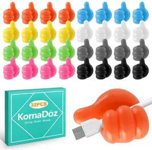 Creative Thumbs Up Wall Hooks, Self-Adhesive Silicone Thumb Holders for Desk, Cute & Fun Cord Cable Clips, Multi-Function Wire Organizer for Keys, Pencils, Charging Cables Creative Thumbs Up Wall Hooks, Self-Adhesive Silicone Thumb Holders for Desk, Cute & Fun Cord Cable Clips, Multi-Function Wire Organizer for Keys, Pencils, Charging Cables
