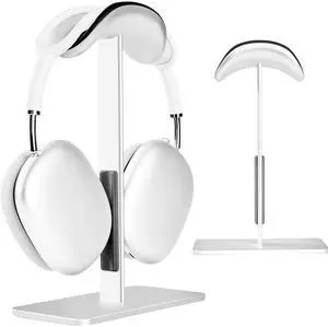 AirPods max Stand with Sleep Mode, Headphone Stand for Desk, Aluminum, Anti-Slip Base, Anti-Scratch Touch Surface(Silver) AirPods max Stand with Sleep Mode, Headphone Stand for Desk, Aluminum, Anti-Slip Base, Anti-Scratch Touch Surface(Silver)