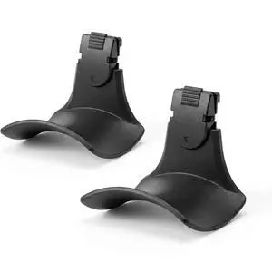 Fabric Wall Headphone Stand for Office, Cubicle Headphone Holder for Work Decor, Space-Saving Hanger Cubicle Accessories for Women Men Desk Organizer, Black (2 Pack) Fabric Wall Headphone Stand for Office, Cubicle Headphone Holder for Work Decor, Space-Saving Hanger Cubicle Accessories for Women Men Desk Organizer, Black (2 Pack)
