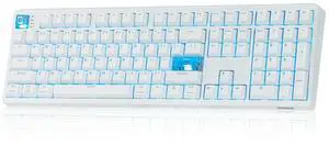 EPOMAKER HE108 Wireless Gaming Keyboard, 8K Polling & 10000mAh, SOCD & DKS, Full-Sized Hall Effect Keyboard with Rapid Triggering, Custom Driver, RGB Backlit, PBT Keycap (White) EPOMAKER HE108 Wireless Gaming Keyboard, 8K Polling & 10000mAh, SOCD & DKS, Full-Sized Hall Effect Keyboard with Rapid Triggering, Custom Driver, RGB Backlit, PBT Keycap (White)