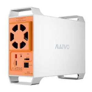 Dual Bay SATA RAID Enclosure for 3.5" HDD, Lightning-Fast 5Gbps, 1/0/JBOD/NORMAL Configurations + Smart Temperature-Controlled Fan Dual Bay SATA RAID Enclosure for 3.5" HDD, Lightning-Fast 5Gbps, 1/0/JBOD/NORMAL Configurations + Smart Temperature-Controlled Fan