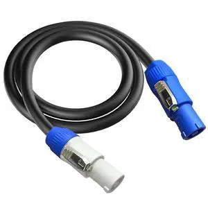 PowerCon Power Cable AC PowerCon Input to PowerCon Output 12AWG 3 Pin Power Extension Cable for LED Screen Beam Moving Head Light, Stage Light Power,Audio Video Equipment and More-3FT PowerCon Power Cable AC PowerCon Input to PowerCon Output 12AWG 3 Pin Power Extension Cable for LED Screen Beam Moving Head Light, Stage Light Power,Audio Video Equipment and More-3FT