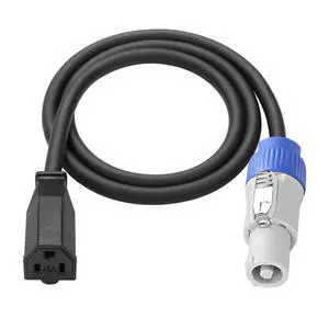 3-Prong NEMA 5-15R to PowerCon Power Cable Cord 15A 125V 3 Pin PowerCon Output Male Connector to NEMA 5-15R Female Extension Power Wire 16AWG for Outdoor Stage Light LED Screen-1M/3.2FT 3-Prong NEMA 5-15R to PowerCon Power Cable Cord 15A 125V 3 Pin PowerCon Output Male Connector to NEMA 5-15R Female Extension Power Wire 16AWG for Outdoor Stage Light LED Screen-1M/3.2FT