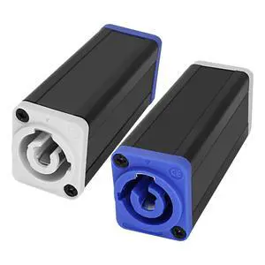 Powercon to Powercon Connector 3 Pin 20A 250V Powercon Input to Output NAC3MPA-1 to NAC3MPB-1 Female to Female Adapter Plug AC Power for PowerCon Cable Extension -2 Pcs Powercon to Powercon Connector 3 Pin 20A 250V Powercon Input to Output NAC3MPA-1 to NAC3MPB-1 Female to Female Adapter Plug AC Power for PowerCon Cable Extension -2 Pcs