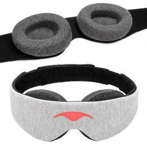Manta Original Sleep Mask - Maximum Blackout Sleep Mask for Deep Sleep, Adjustable with Detachable Eye Cups, Zero Eye Pressure for Back & Belly Sleepers, Ideal for Travel, Shift Work & Daytime Sleep Manta Original Sleep Mask - Maximum Blackout Sleep Mask for Deep Sleep, Adjustable with Detachable Eye Cups, Zero Eye Pressure for Back & Belly Sleepers, Ideal for Travel, Shift Work & Daytime Sleep