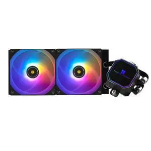 Frozen Prism 240 Black ARGB CPU Liquid Cooler,Efficient PWM Controlled Pump 2800RPM,2×TL-E12 Series PWM Fan,Water Cooling Computer Parts,for AMD AM4/AM5,Intel 1150/1156/1200/1700/1851 Frozen Prism 240 Black ARGB CPU Liquid Cooler,Efficient PWM Controlled Pump 2800RPM,2×TL-E12 Series PWM Fan,Water Cooling Computer Parts,for AMD AM4/AM5,Intel 1150/1156/1200/1700/1851