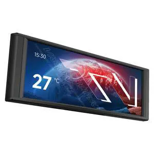 Trofeo Vision LCD Black Edition Case Sub-Display Features a 6.86-inch Full-Color LCD Display (1280x480 Resolution) with a Magnetic Panel Screen, Supporting DIY Dynamic/Static Images Trofeo Vision LCD Black Edition Case Sub-Display Features a 6.86-inch Full-Color LCD Display (1280x480 Resolution) with a Magnetic Panel Screen, Supporting DIY Dynamic/Static Images